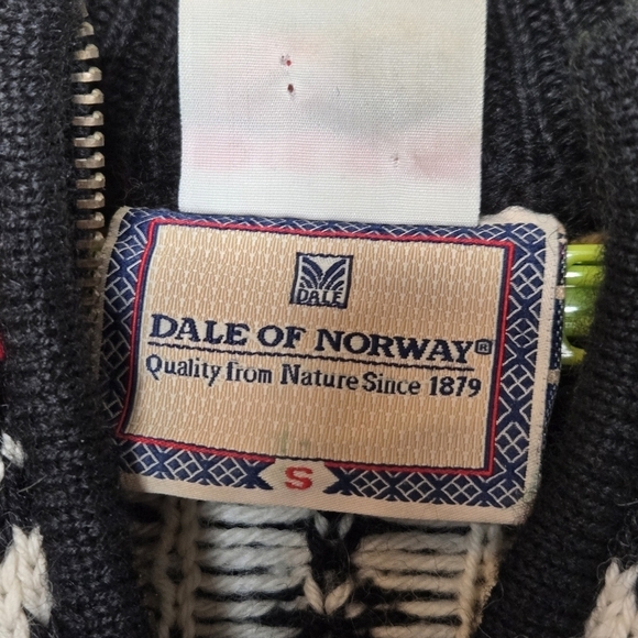 DALE OF NORWAY 2002 Salt Lake City Olympics Wool Zip Sweater Men's Small - Picture 14 of 16